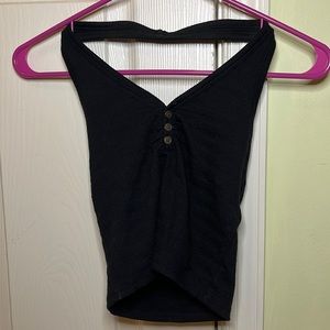 Hollister Blank Tank Top with Built in Bra